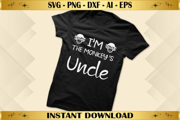 I’m the Monkey’s Uncle: Graphics for T-Shirt Designs